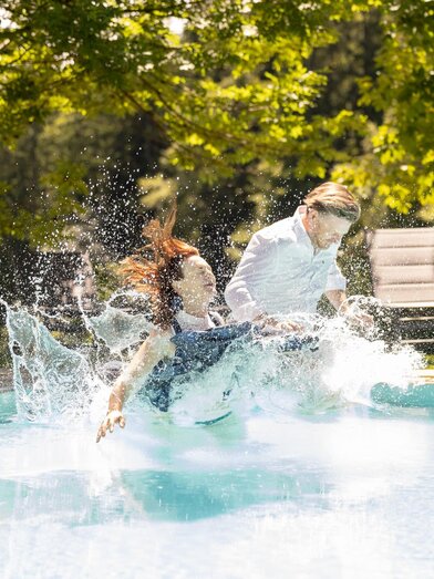 Sprung ins Wasser | Nikola Milatovic | © Gut Moser
