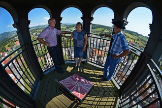 Highest church tower_view_Eastern Styria | © Tourismusverband Oststeiermark