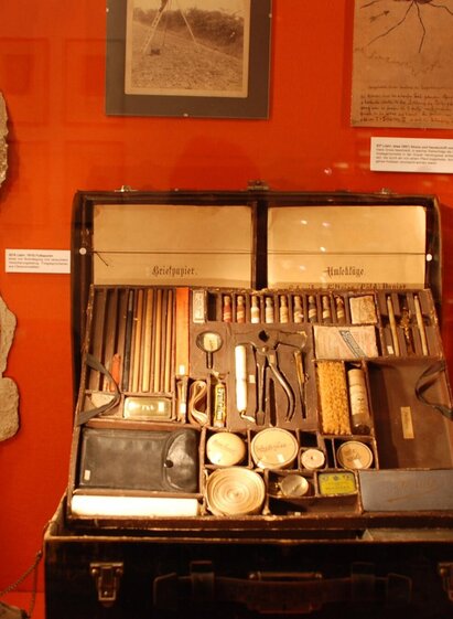 Forensikkoffer im Hans Gross Kriminalmuseum Graz | © Hans Gross Kriminalmuseum-Universitätsmuseum