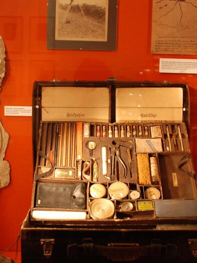 Forensikkoffer im Hans Gross Kriminalmuseum Graz | © Hans Gross Kriminalmuseum-Universitätsmuseum