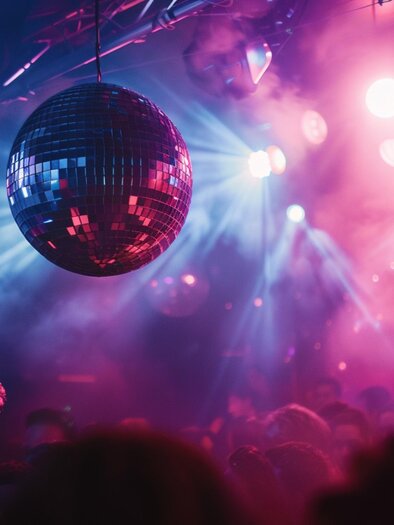 Symbolic image disco | © Midjourney - Benedikt Trummer