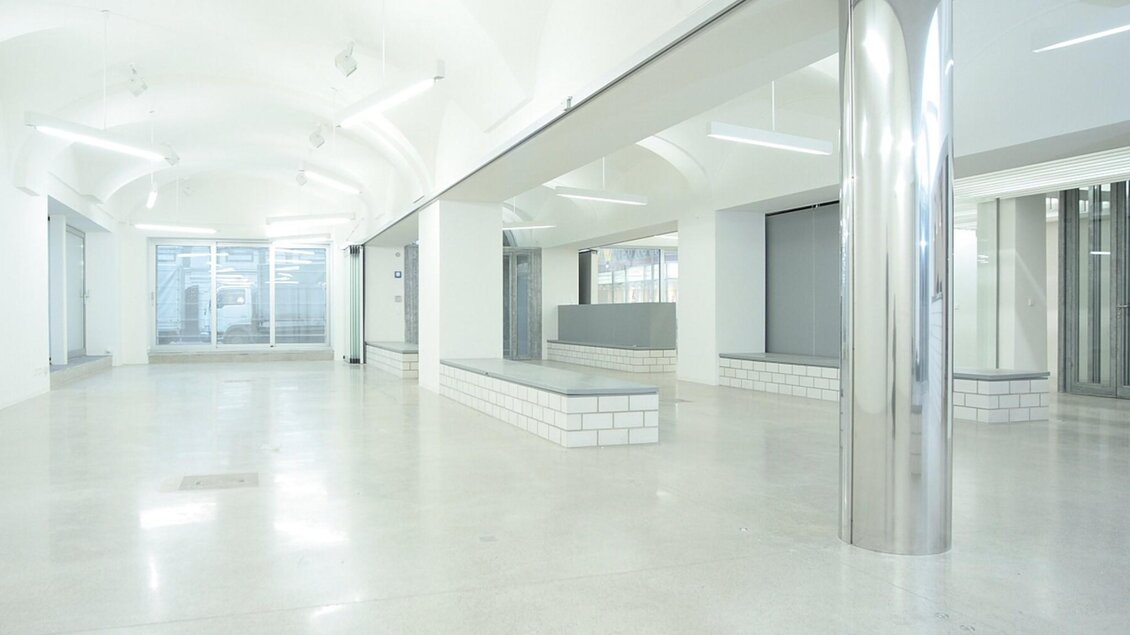 Ausstellungsraum im Haus der Architektur Graz | © J. J. Kucek