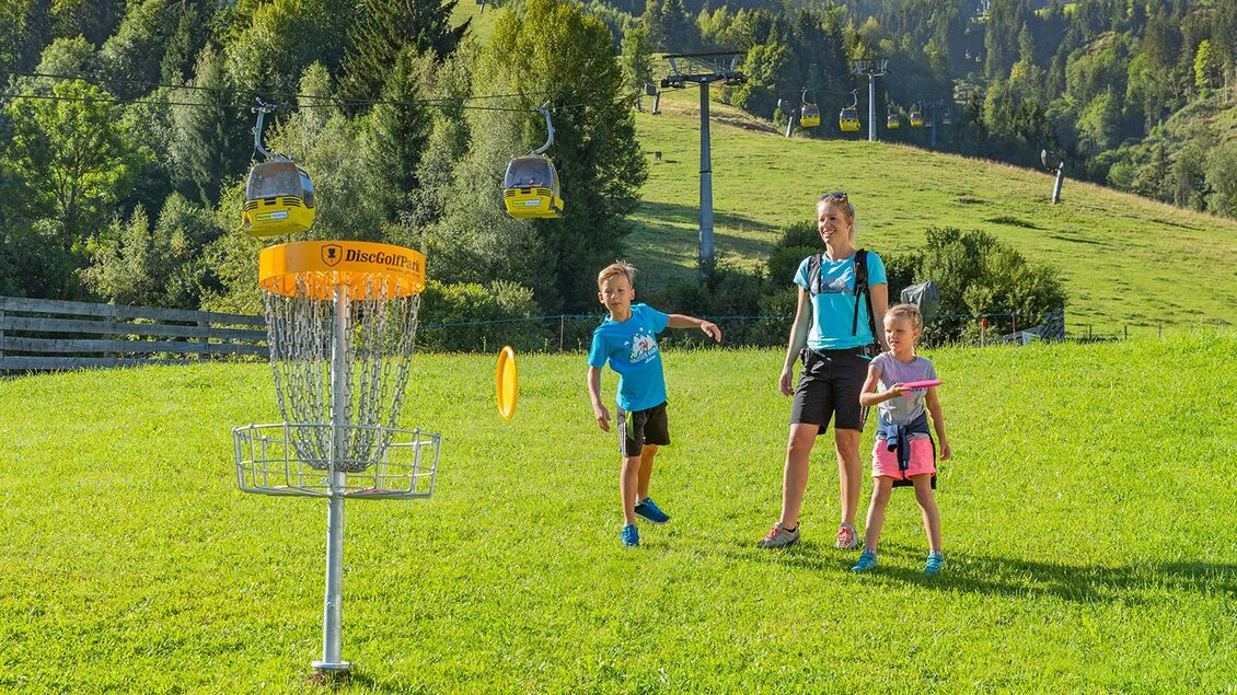 Disc-Golf Parcour am Hauser Kaibling | © Hauser Kaibling@René Eduard Perhab