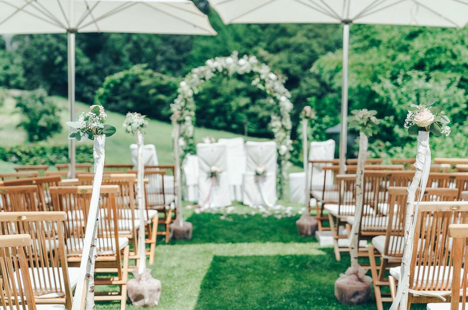 Get married in the wedding garden Hotel Retter - Impression #1 | © Retter Bio-Naur-Resort