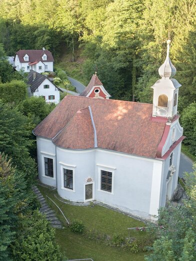 Kalvarienbergkirche_Luftaufnahme_Oststeiermark | © Gute Idee, Robert Hahn