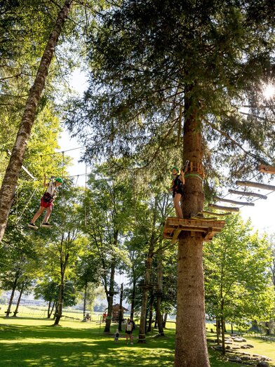 Hochseilgarten Oberwölz | Tom Lamm | © Tourismusverband Murau