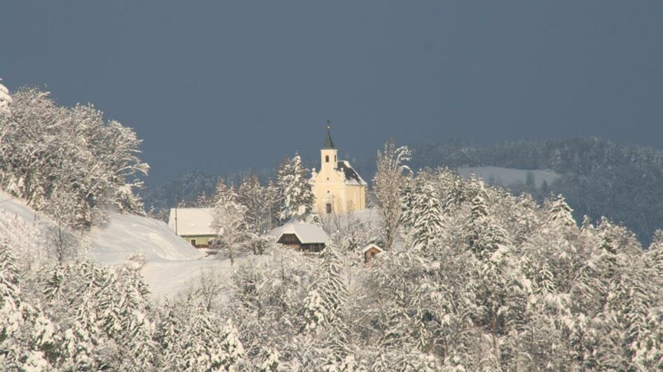 Hohenegg Kapelle im Winter | © Tourismusverband Südsteiermark