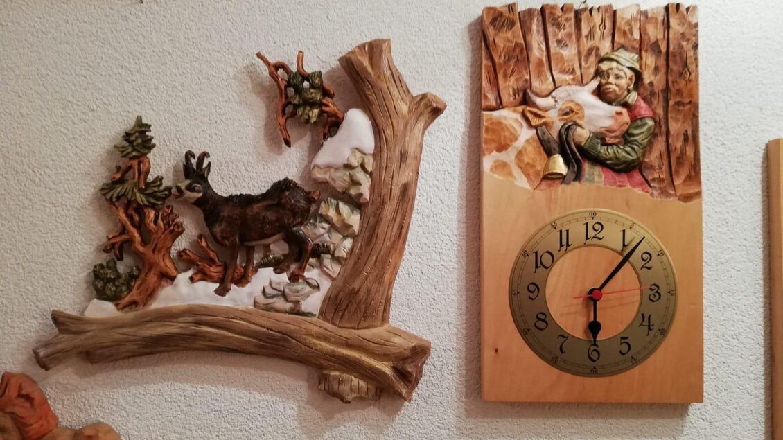 Uhr | © Holzschnitzerei Berger