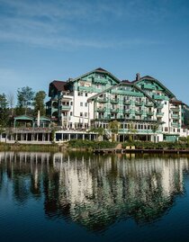 Hotel Seevilla, Altaussee, Hausansicht | © Hotel Seevilla/Karl Steinegger | Hotel Seevilla/Karl Steinegger | © Hotel Seevilla/Karl Steinegger