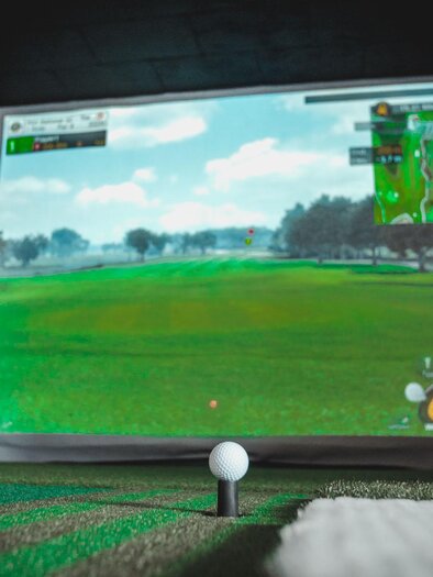 Golf Simulator | © Indoor Golf Studio