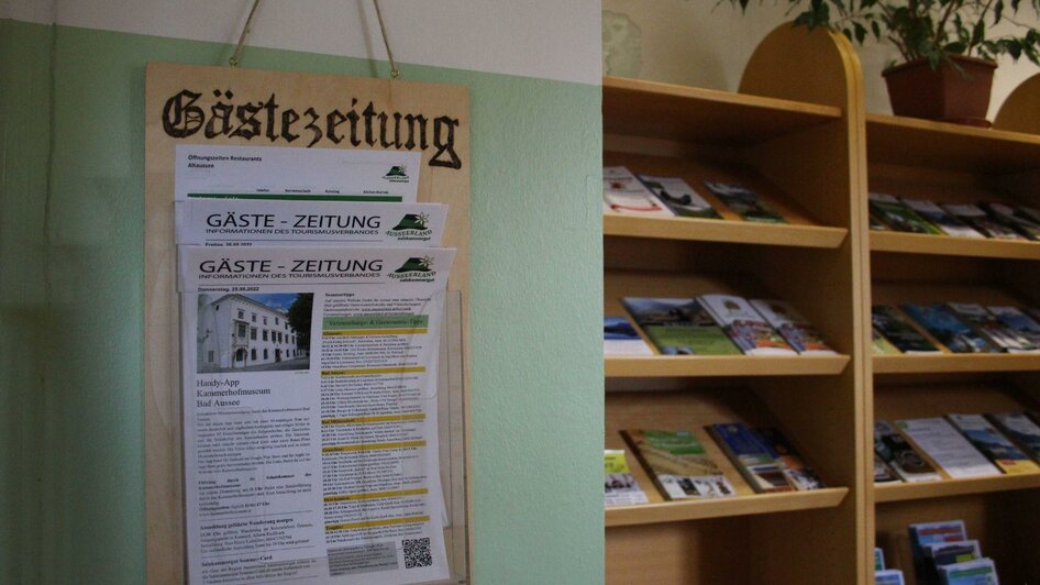 Informationsbüro, Altaussee, Gästezeitung | © Viola Lechner