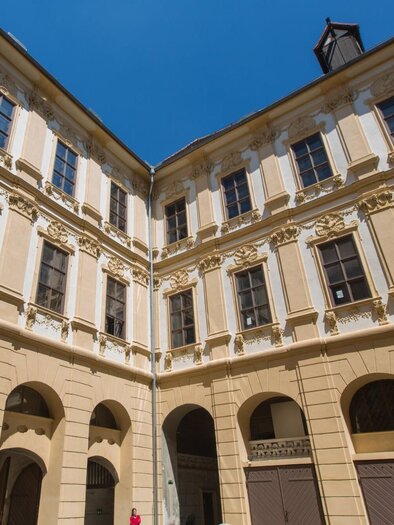 Innenhof des Palais Attems in Graz – barockes Juwe | © Graz Tourismus-Harry Schiffer