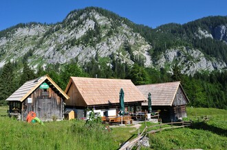 Johnsleitnerhütte in der Gnanitz, Tauplitz | © Johnsleitnerhütte