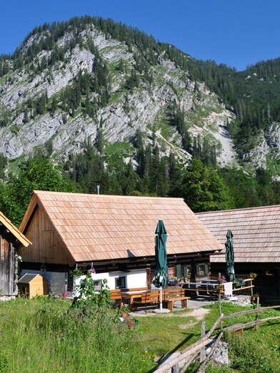Johnsleitnerhütte in der Gnanitz, Tauplitz | Johnsleitnerhütte | © Johnsleitnerhütte