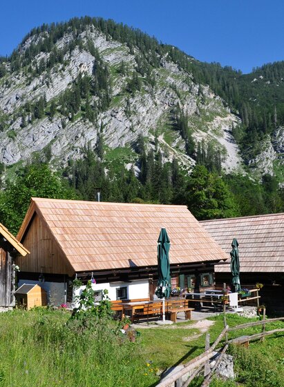 Johnsleitnerhütte in Gnanitz, Tauplitz | Johnsleitnerhütte | © Johnsleitnerhütte