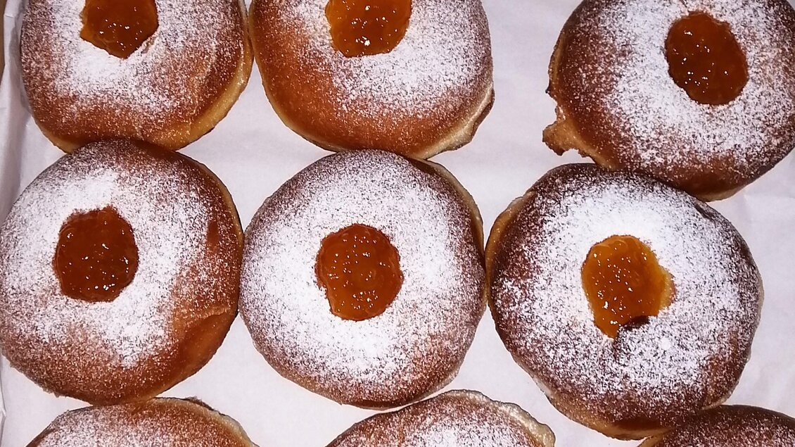 Krapfen mit Marillenmarmelade von Kathi’s Hofladen | © Katharina Leitner