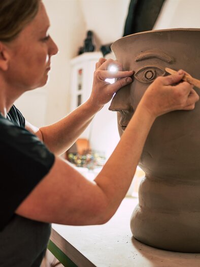 Ceramics Petra Saurugg_workshop_Eastern Styria | © Tourismusverband Oststeiermark