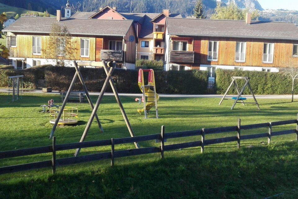 Kinderspielplatz beim Dorfsaal Tauplitz - Impression #1 | © TVB Ausseerland Salzkammergut/Raunigg