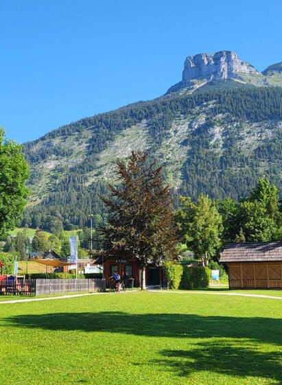 Walter-Munk-Park, Altaussee, view of the Loser | Petra Kirchschlager | © Petra Kirchschlager