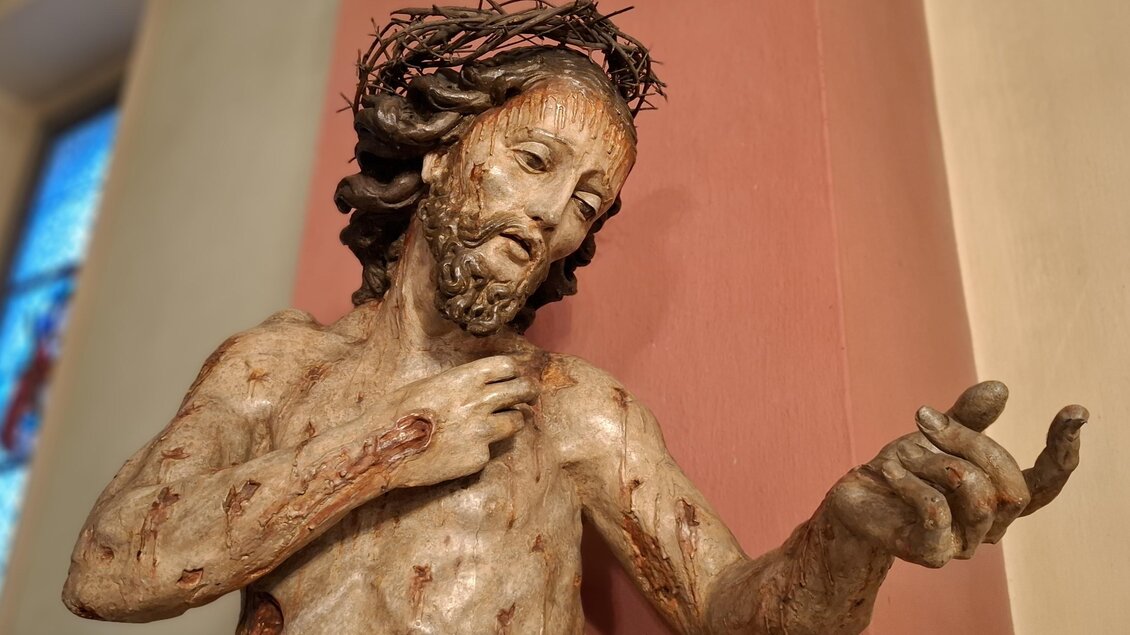 Gegeißelter in der Kirche Kleinsölk | © Beate Koller