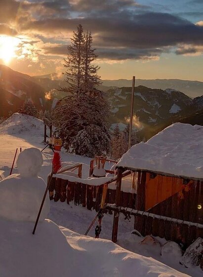 Knappensteig Alm Sonnenaufgang | Hirner | © Hirner