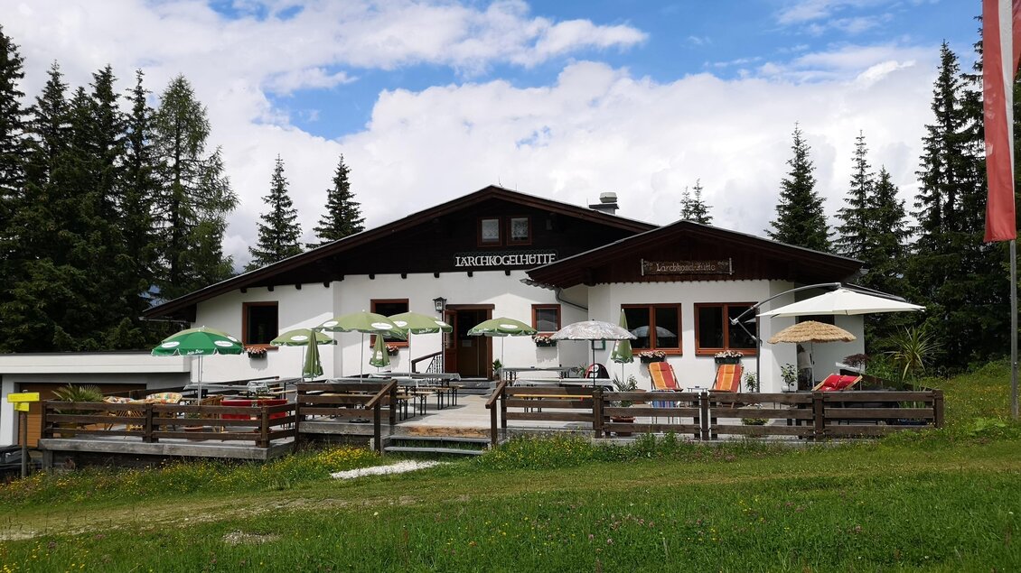 Lärchkogelhütte im Sommer | © Lärchkogelhütte