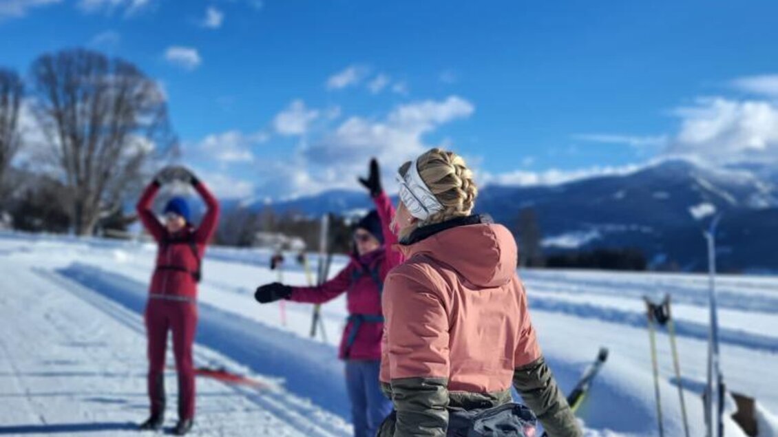 Gruppen Unterricht  | © Langlaufschule Hotel Annelies