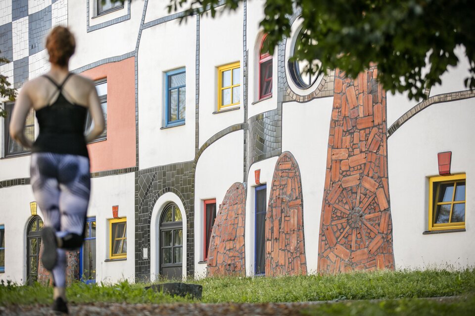 Laufstrecke in Bad Blumau - Impression #1 | © Hundertwasser Architekturprojekt