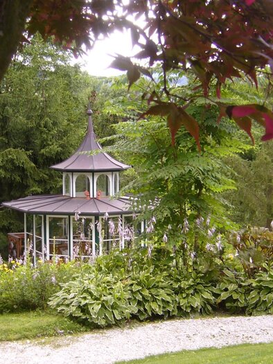 Pavillon im Legensteinpark Graz entdecken | © Legenstein