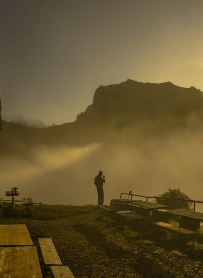 Sonnenaufgang | Michael Rene Oberhofer | © Leobner Hütte
