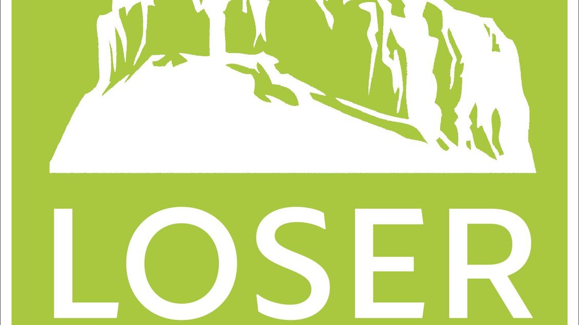 <p><p>Das Bild zeigt das Logo der Loser Bergbahnen in Altaussee. Es hebt die markante Berglandschaft  des Losers in einem modernen, grünen Design hervor.</p></p>
 | © www.loser.at