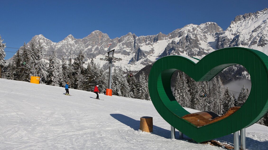 Grüne Herz am Rittisberg | © Hans-Peter Steiner