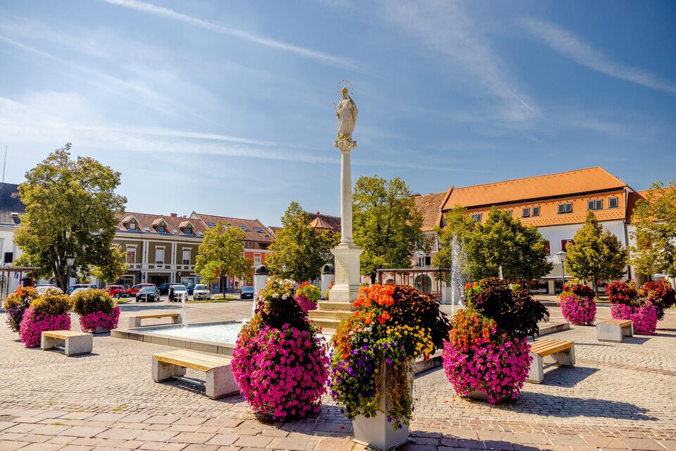 Mariensäule am Hauptplatz - Impression #1 | © Wolfgang Spekner