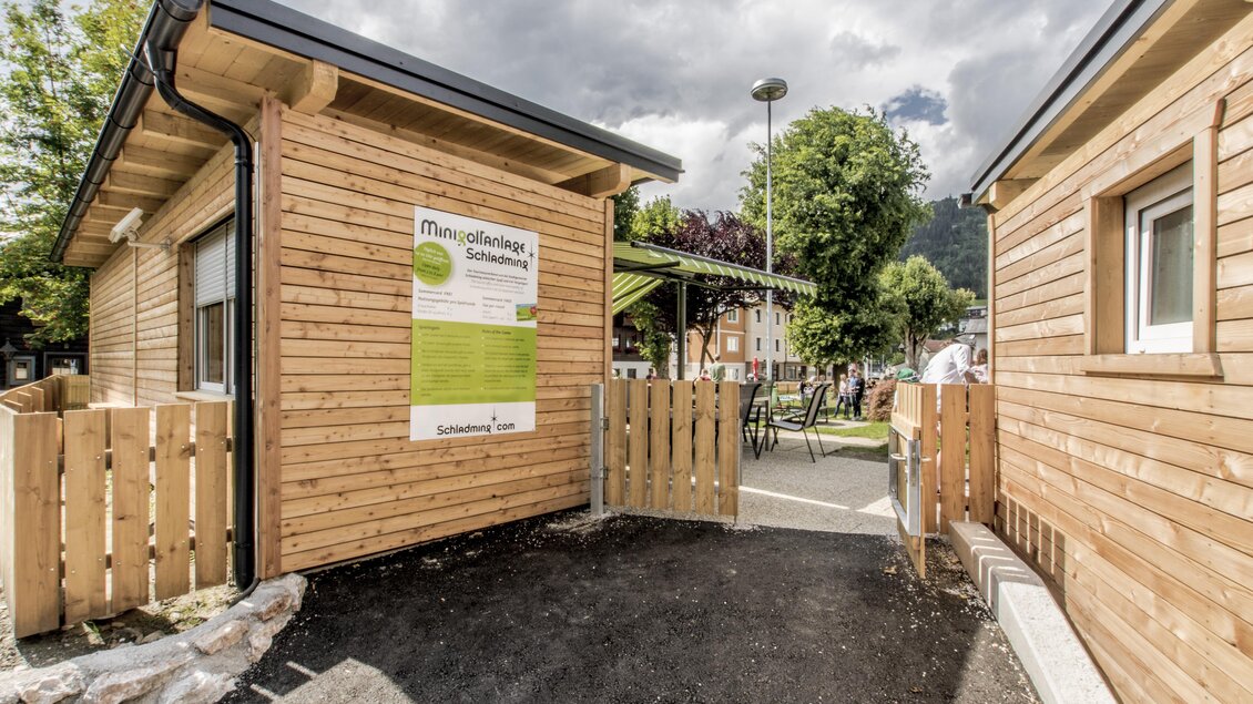 Eingangsbereich Minigolfplatz | © Gerhard Pilz
