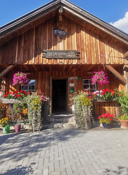 Eingang Goaßhittn | TVB Ausseerland Salzkammergut_Theresa Schwaiger | © TVB Ausseerland Salzkammergut_Theresa Schwaiger