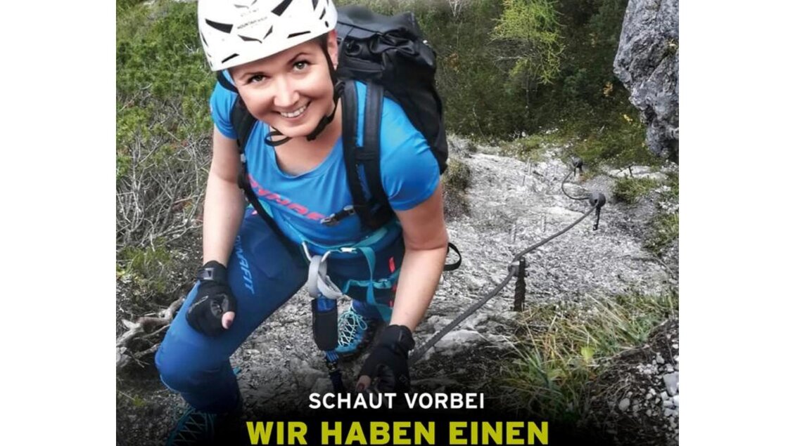 Klettersteigverleih Flyer | © Salewa Mountain Shop Schladming