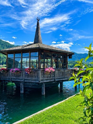 Music pavilion in the community park Grundlsee | © Tourismusverband Ausseerland | Bettina Scheck | © Tourismusverband Ausseerland