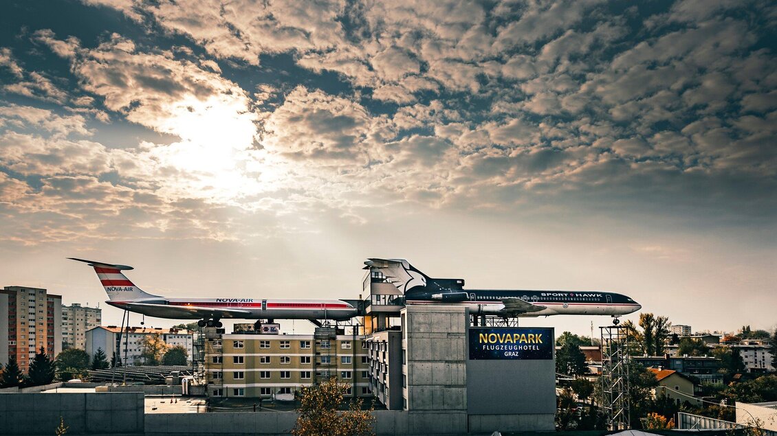 NOVA-AIR - Flugzeuge auf dem Dach | © NOVAPARK - Ulrike Rauch