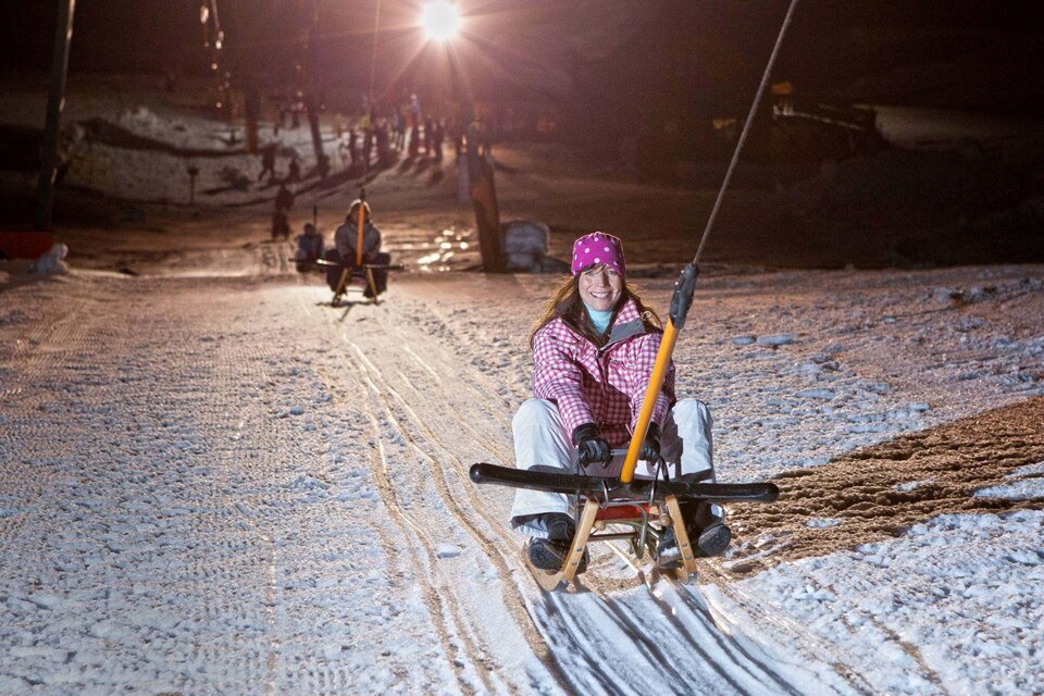 Night tobogganing track Grafenwiese Tauplitz - Impression #1 | © Mirja Geh