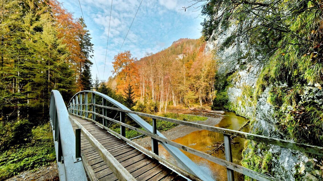 Raabklamm_Brücke_Oststeiermark | © Tourismusverband Oststeiermark