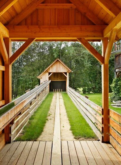 Inn Kerschhofer_Natural bowling alley_Eastern Styria | Bernhard Bergmann | © Gasthof Kerschhofer