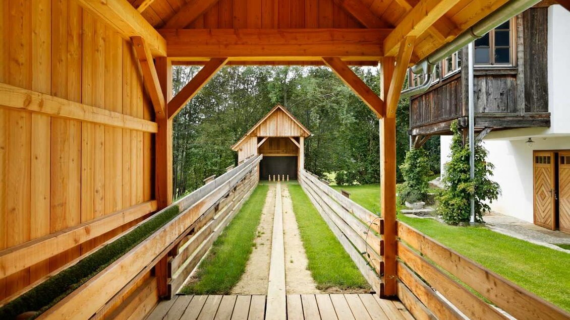 Gasthof Kerschhofer_Naturkegelbahn_Oststeiermark | © Gasthof Kerschhofer