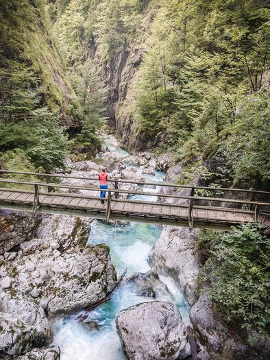 Nothklamm in Gams