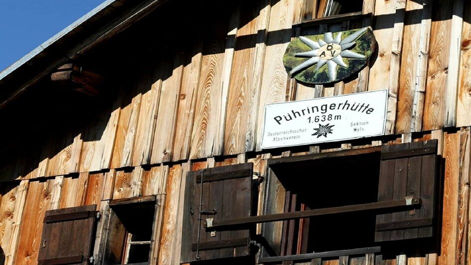 Pühringerhütte, Grundlsee, Eingang | © Pühringerhütte, Grundlsee,