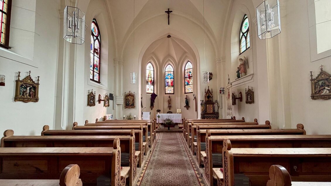 Kirchenbänke, Pfarrkirche, Grundlsee | © Tourismusverband Ausseerland