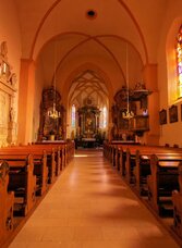Riegersburger Kirche Innenaufnahme | © Thermen- & Vulkanland | © Thermen- & Vulkanland