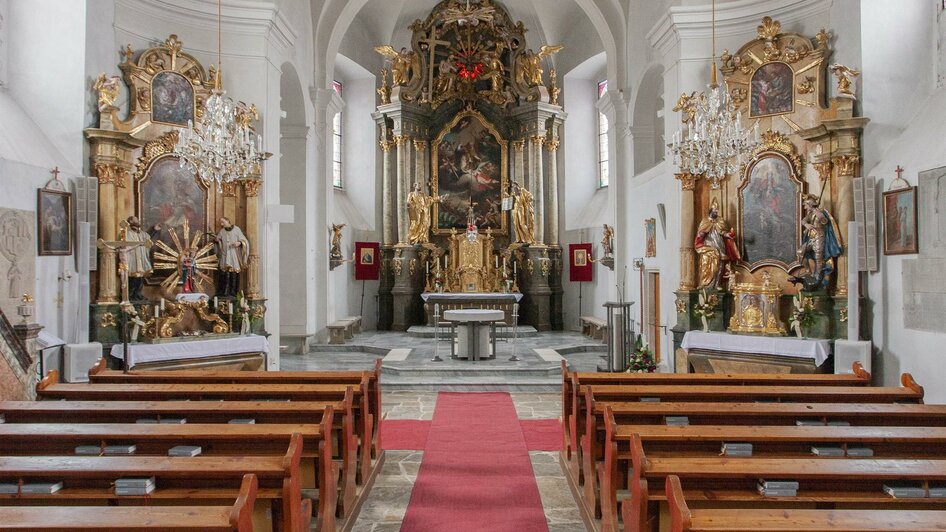 Pfarrkirche Stubenberg_Altar_Oststeiermark | © Tourismusverband Oststeiermark