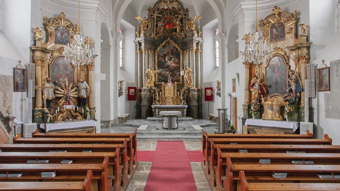 Pfarrkirche Stubenberg_Altar_Oststeiermark | © Tourismusverband Oststeiermark
