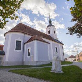 Pfarrkirche Stubenberg_Außenansicht_Oststeiermark | © Tourismusverband Oststeiermark