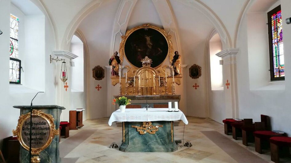 Altar der Pfarrkirche Tauplitz | © TVB Ausseerland Salzkammergut_(c) Kolb